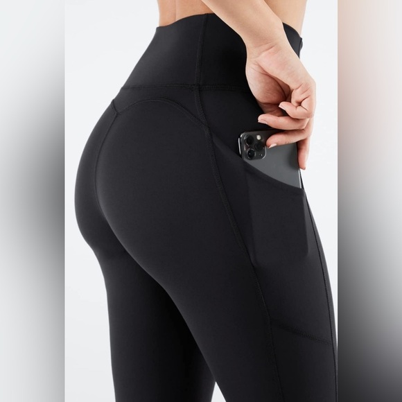 Fabletics Women's Oasis PureLuxe High-Waisted Legging 7/8 Length 4X - Picture 3 of 9